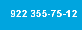 922 355-75-12